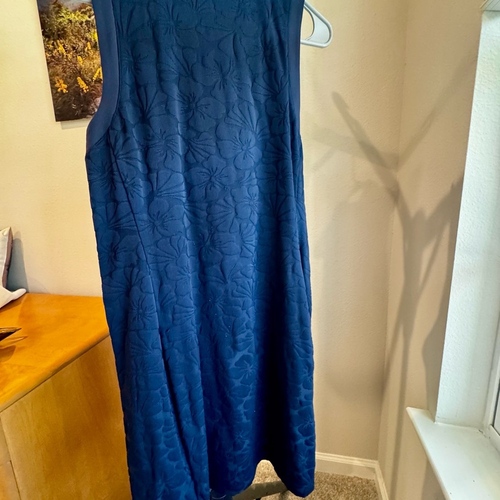 JMcLaughlin Blue Sleeveless Dress